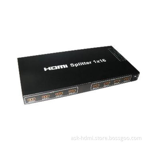 16-port HDMI Splitter for TV market